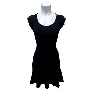 𝅺ricki’s Size L Fit & Flare Black dress